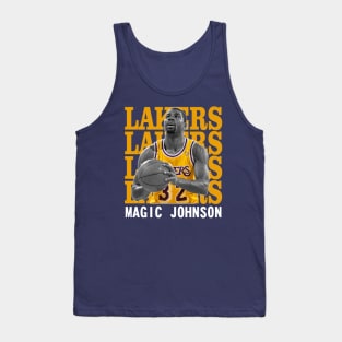 Los Angeles Lakers Magic Johnson Tank Top